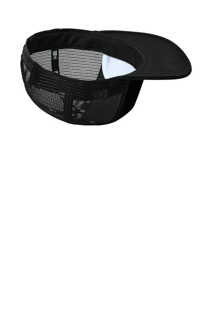 Black New Era Foam Rope Trucker Cap NE410