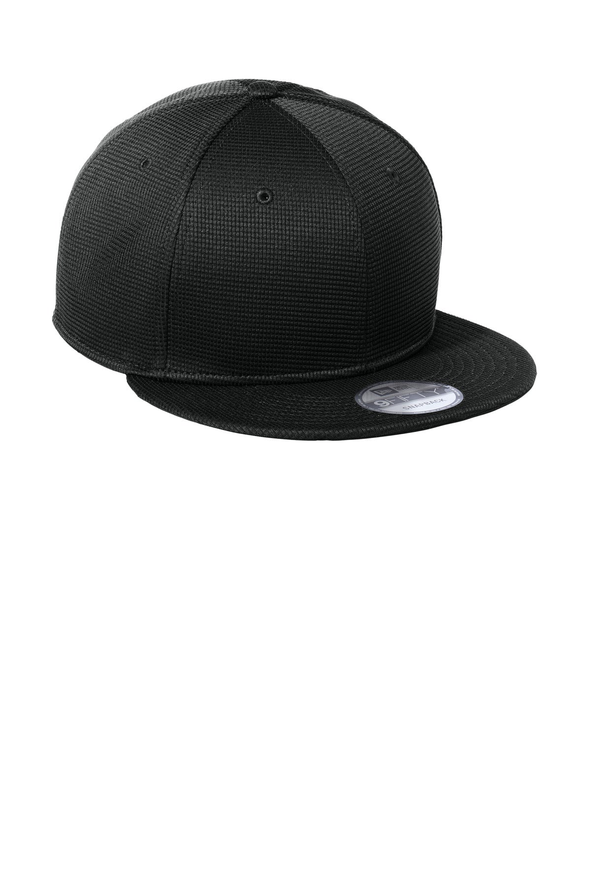 Black New Era Pivot Flat Bill Snapback Cap NE409