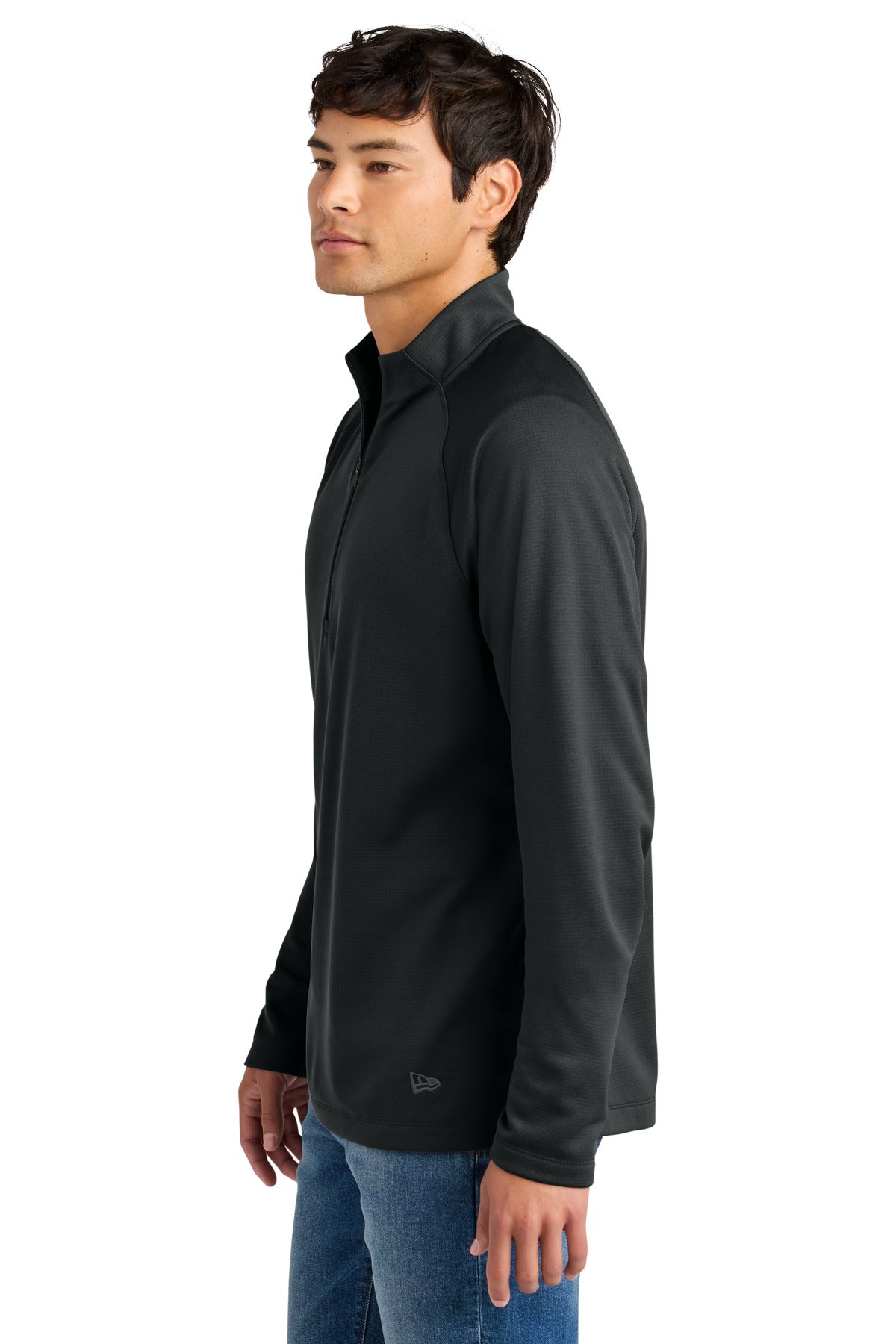 Black New Era Stand Out 1/4-Zip NEA515