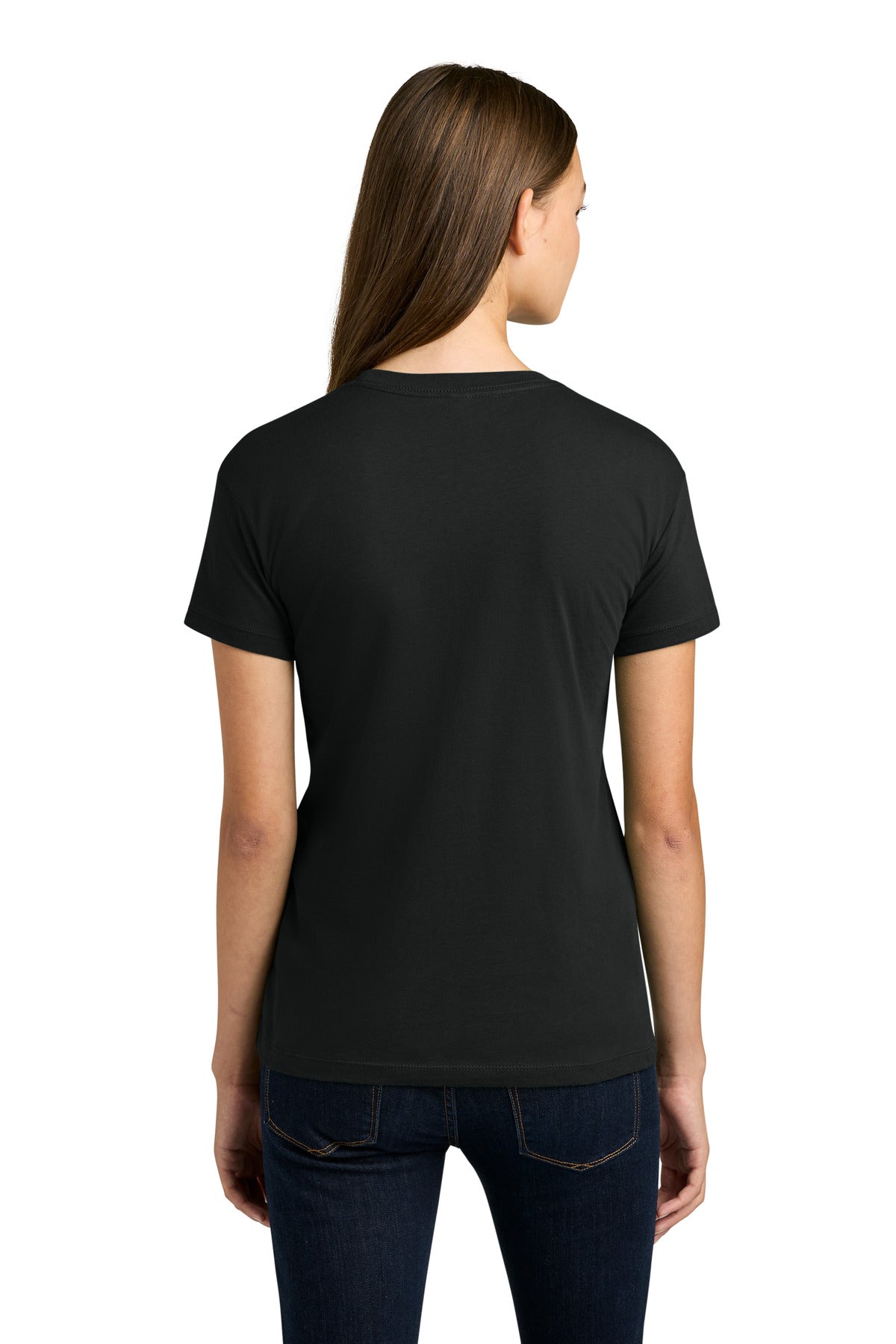 Black Next Level Apparel Women's Cotton Relaxed Tee NL3910