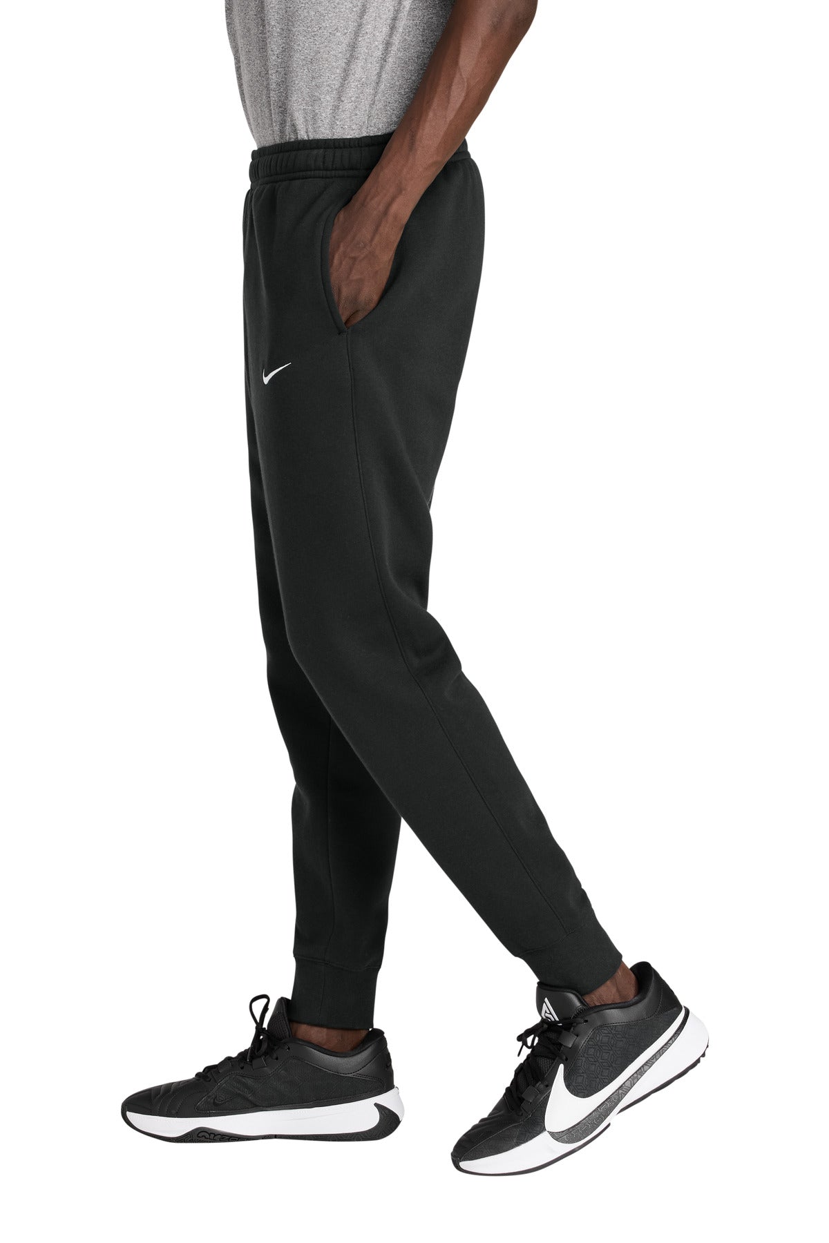 Black Nike Club Fleece Jogger NKHM8045