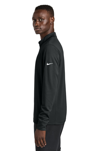 Black Nike Essential 1/2-Zip Cover-Up NKHM8036