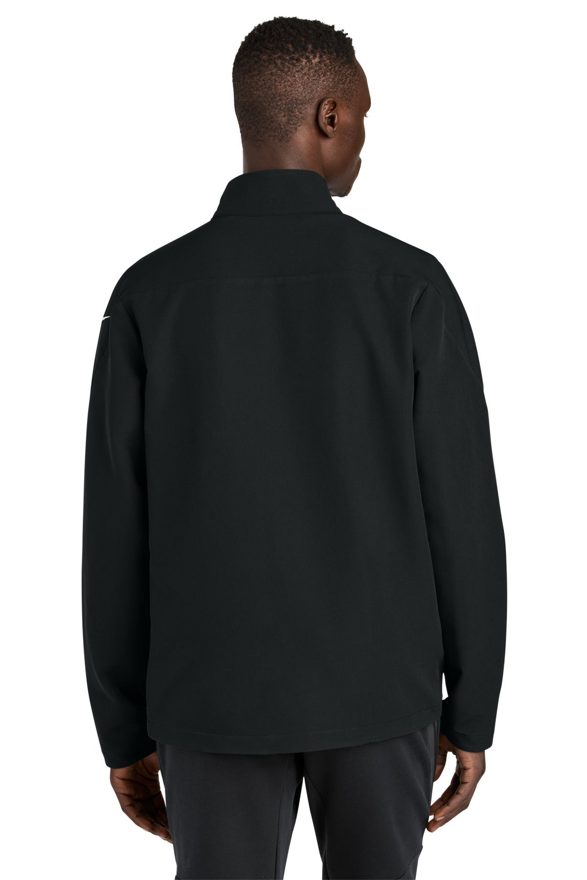 Black Nike Full-Zip Soft Shell Jacket NKHM7926