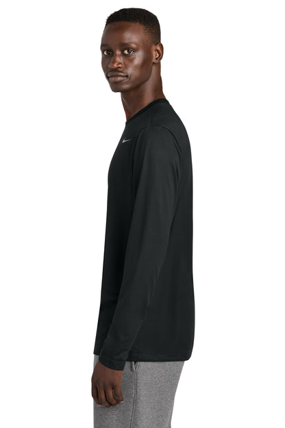 Black Nike Team rLegend Long Sleeve Tee NKHQ4550
