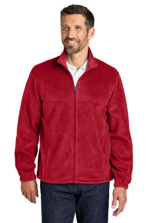 Black Port Authority Plush Fleece Full-Zip Jacket F190