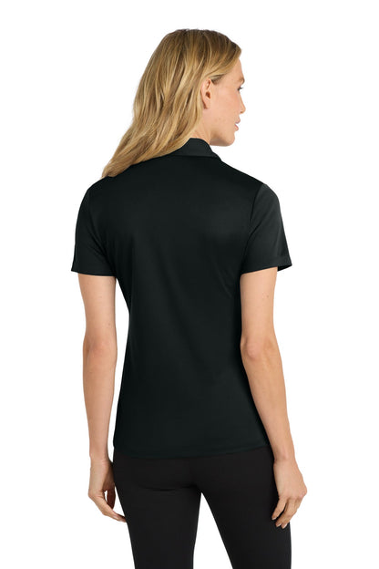 Black Port Authority Women's Silk Touch Performance Polo. L540