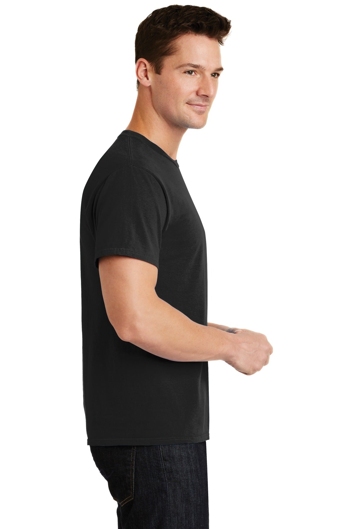Black Port & Co Beach Wash Garment-Dyed Tee. PC099