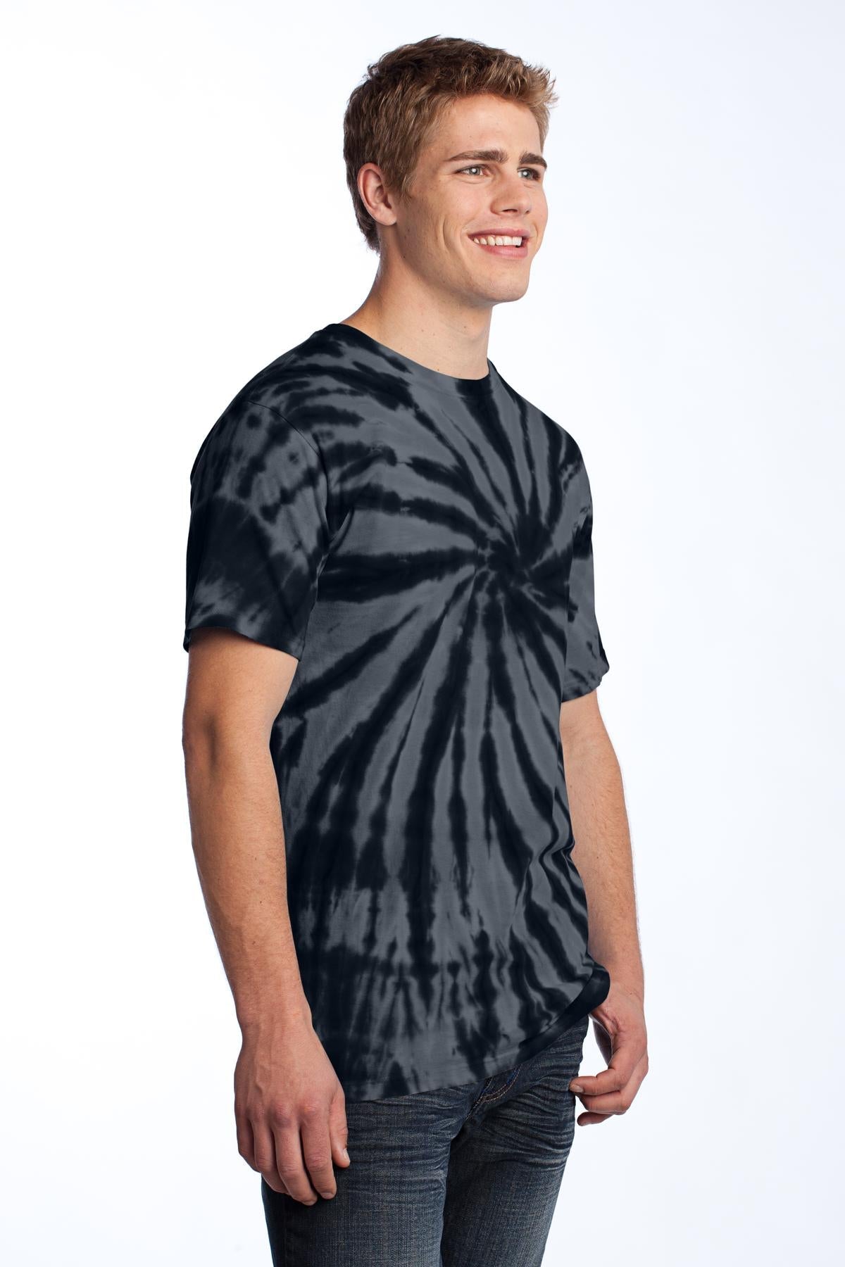 Black Port & Co Tie-Dye Tee. PC147