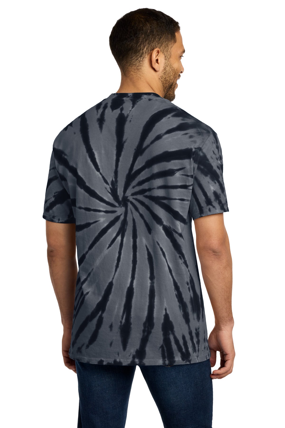 Black Port & Co Tie-Dye Tee. PC147