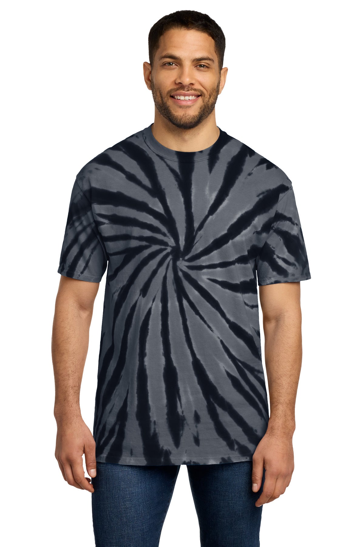 Black Port & Co Tie-Dye Tee. PC147