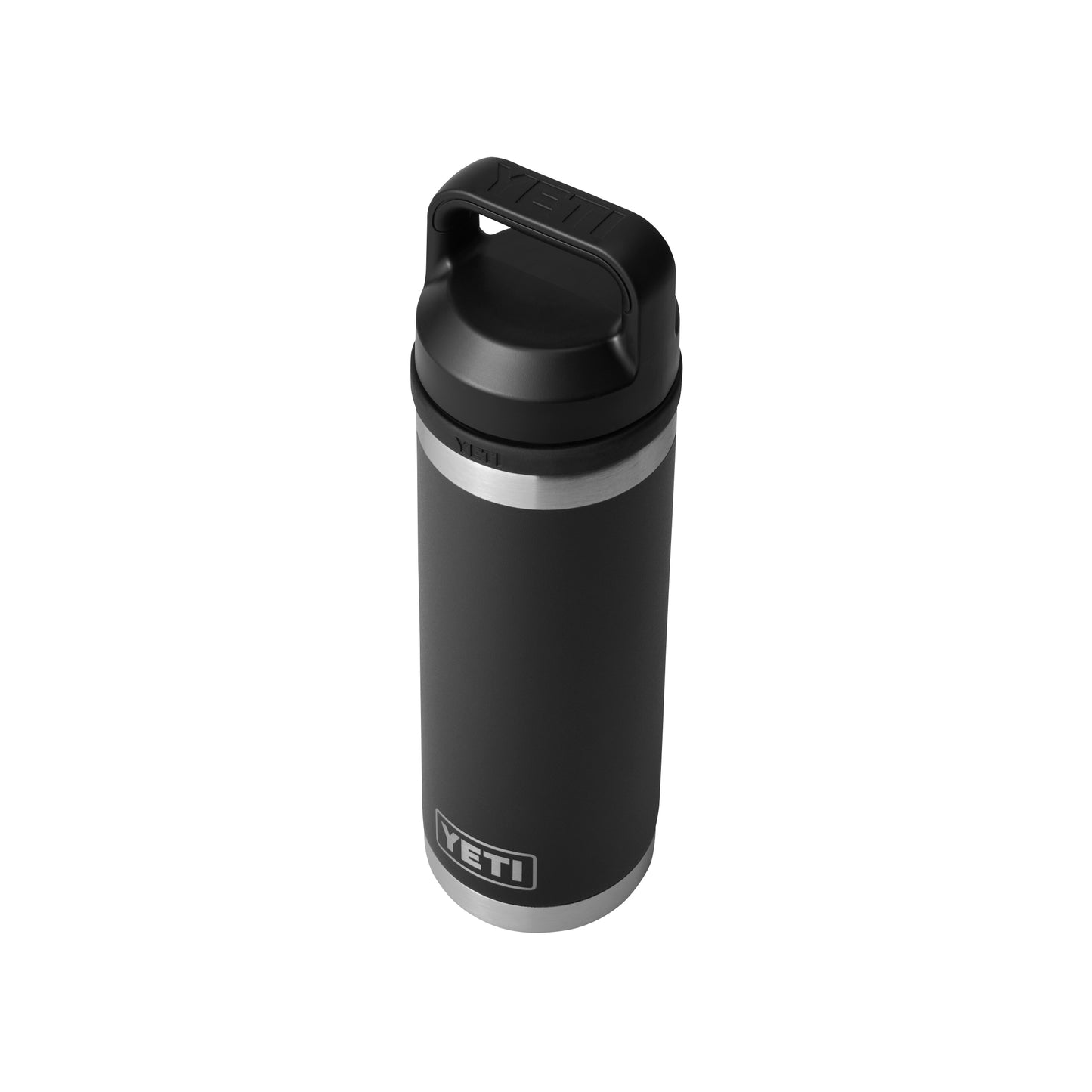 Black Rambler® 18 oz Water Bottle with Chug Cap plain