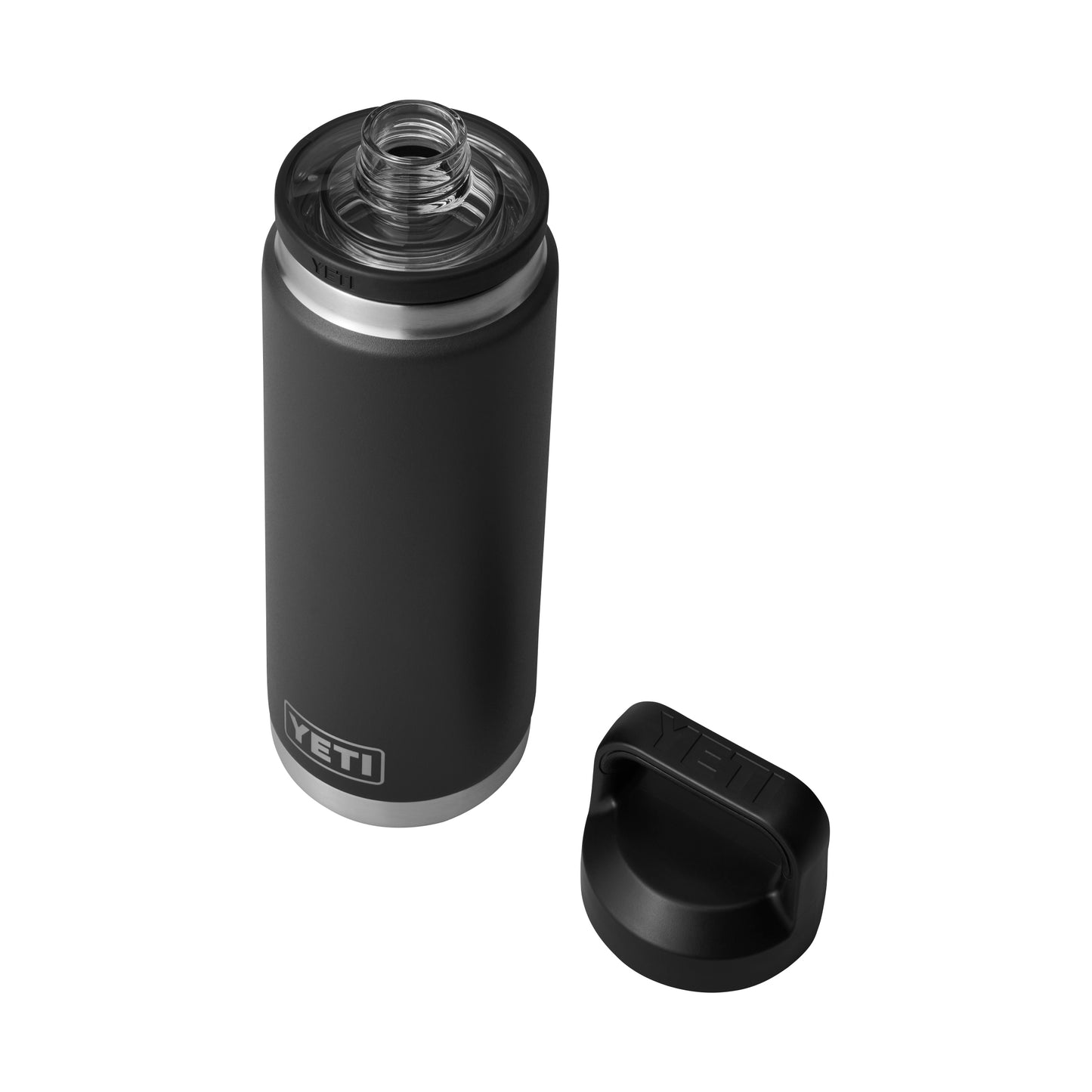 Black Rambler® 26 oz Water Bottle with Chug Cap plain