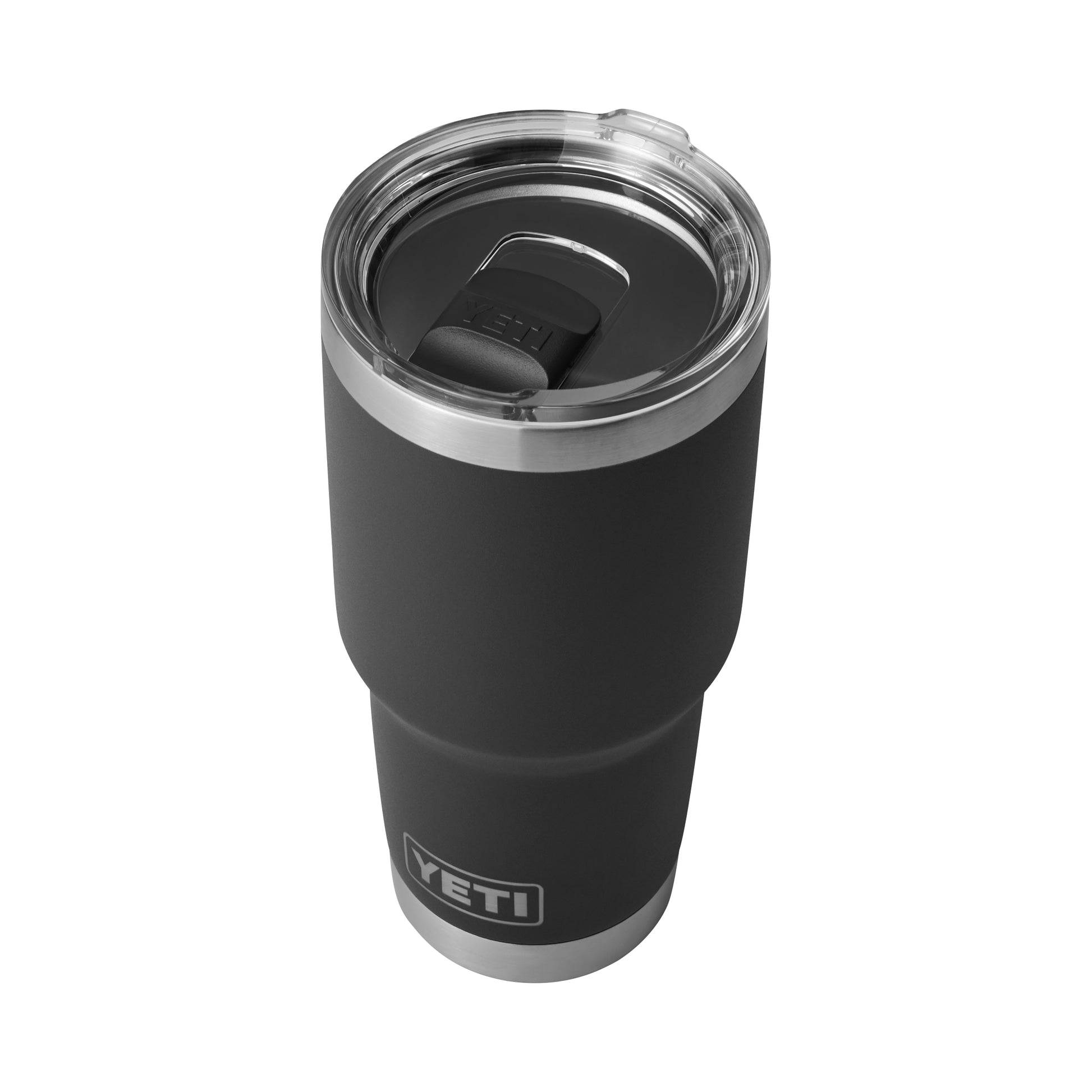 Black Rambler® 30 oz Tumbler with MagSlider™ Lid plain