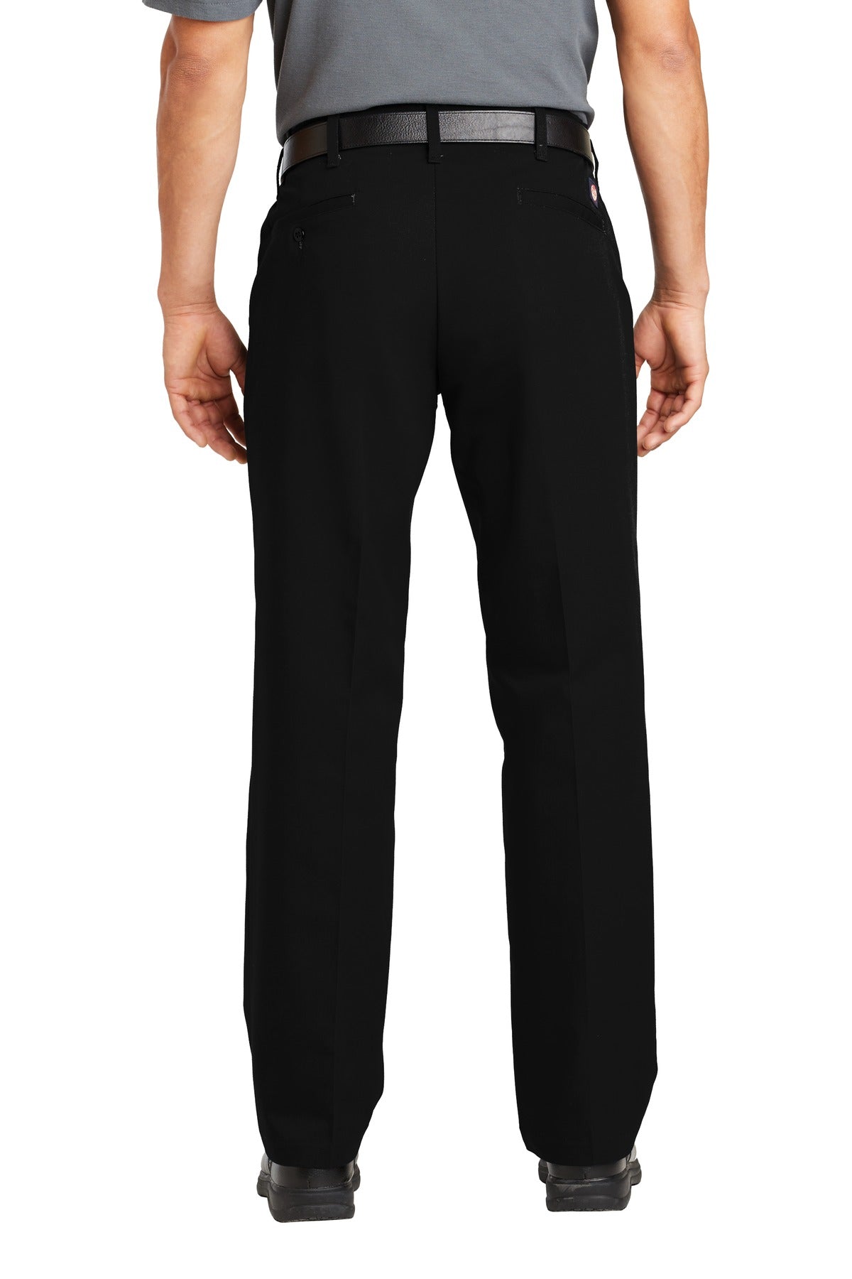 Black Red Kap Elastic Insert Pant. PT60
