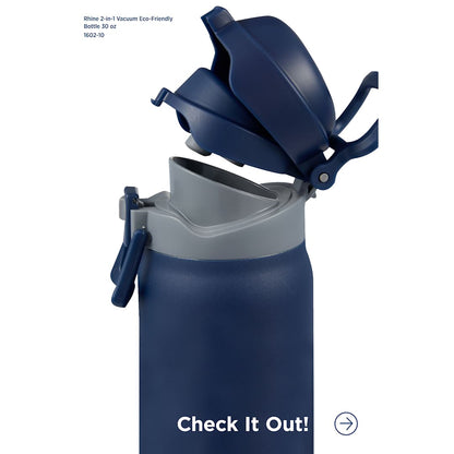 Black Rhine 2 in 1 Vacuum Eco-Friendly Bottle 30oz