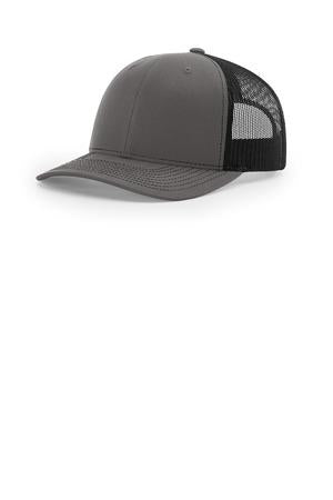 Black Richardson 112+ R-Flex Adjustable Trucker 112PL