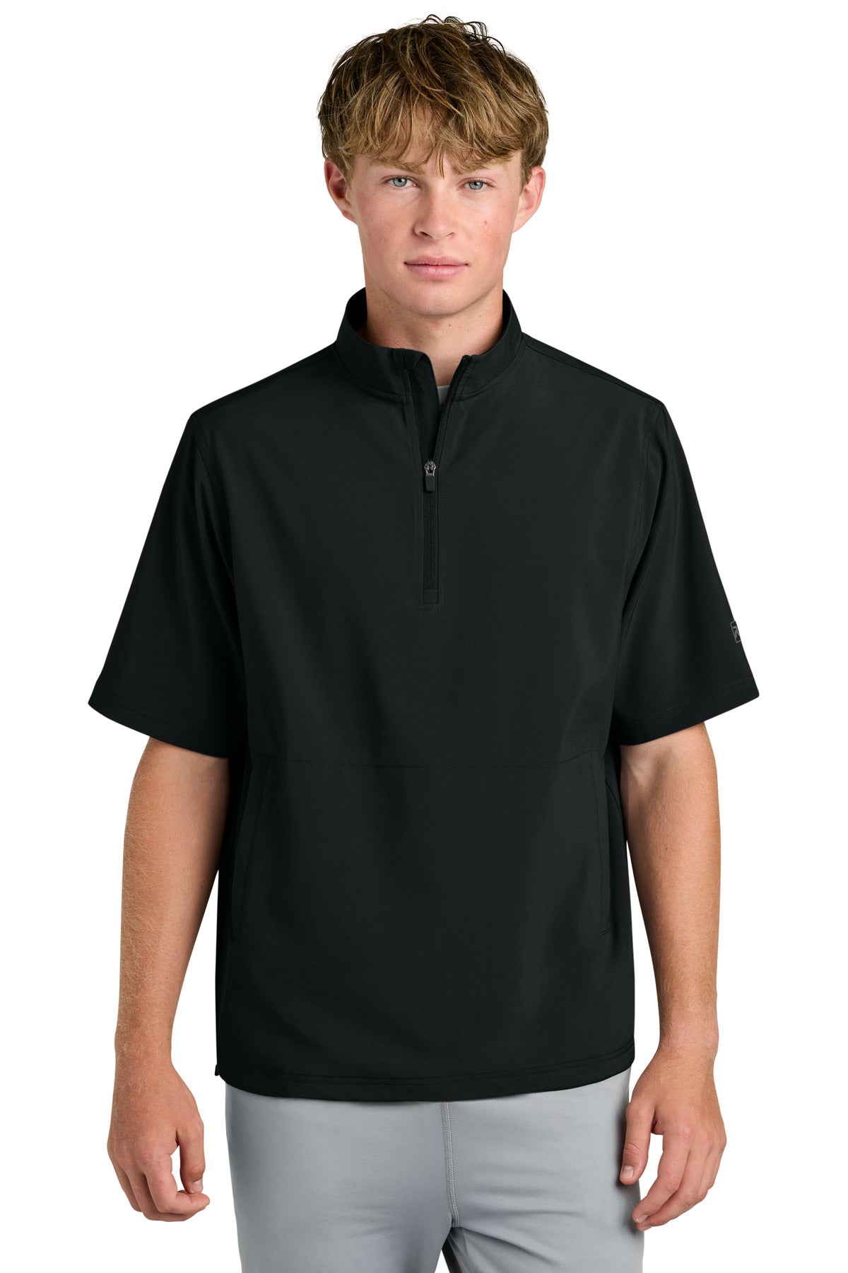 Black Richardson Barrage Wind Shirt RA7400SSQ