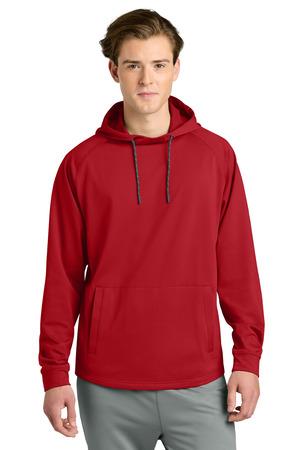 Black Richardson Charge Performance Fleece Long Sleeve Hoodie RA7200LSH