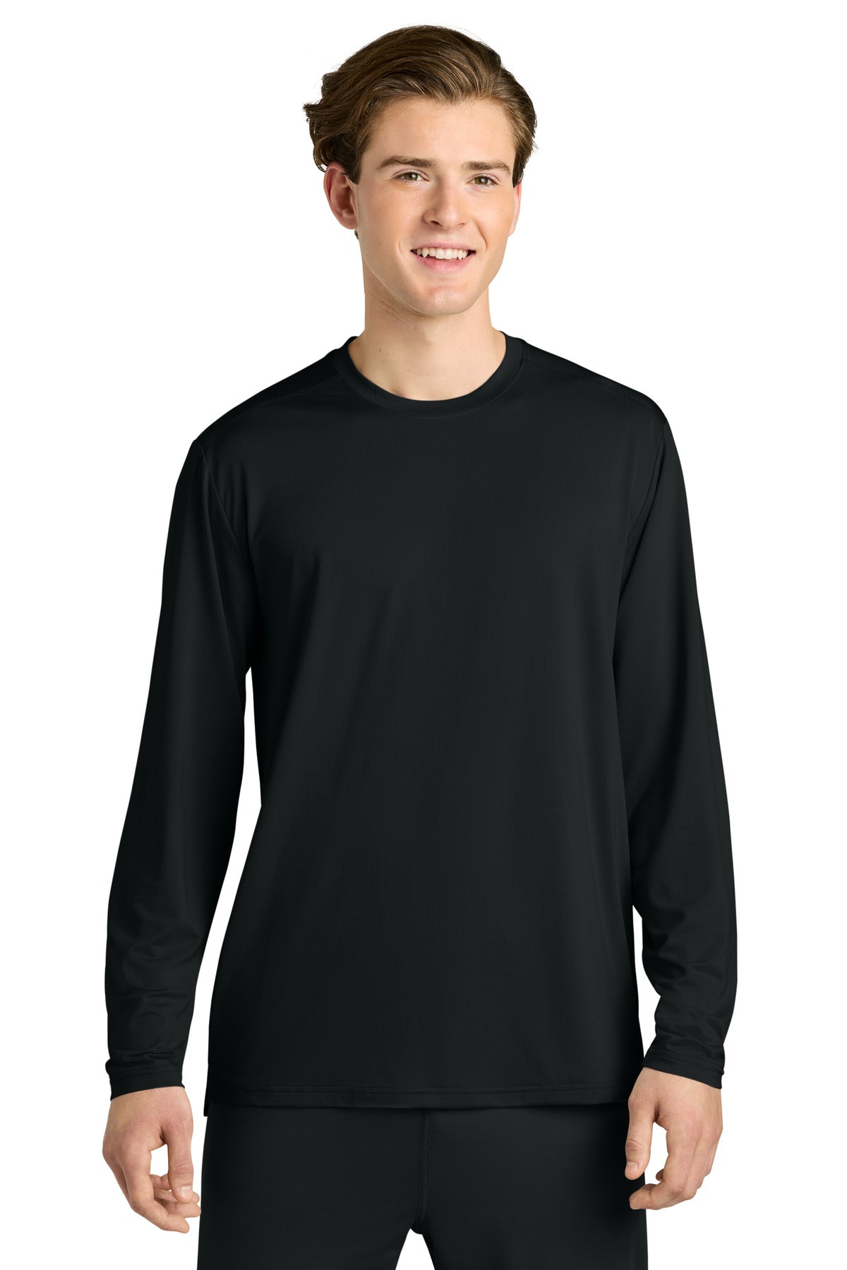 Black Richardson Clutch Long Sleeve Tee RA7110LS