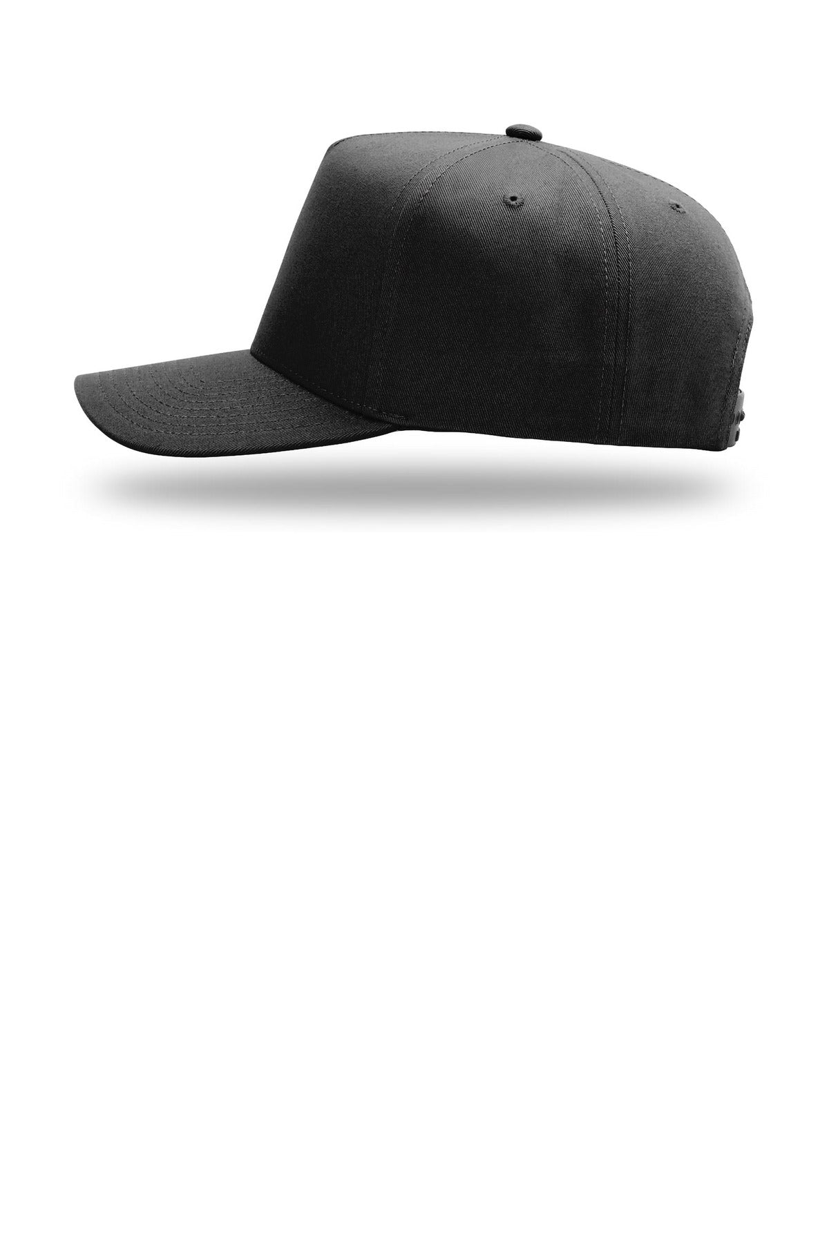 Black Richardson Full Fabric 5-Panel Champ 323FPC