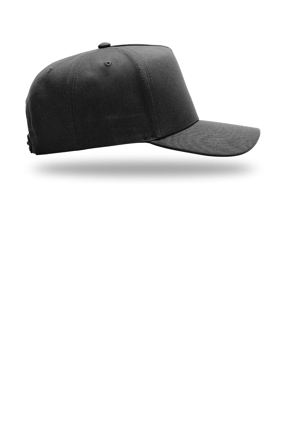 Black Richardson Full Fabric 5-Panel Champ 323FPC