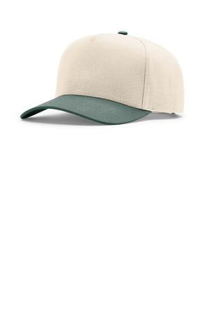 Black Richardson Full Fabric 5-Panel Champ 323FPC