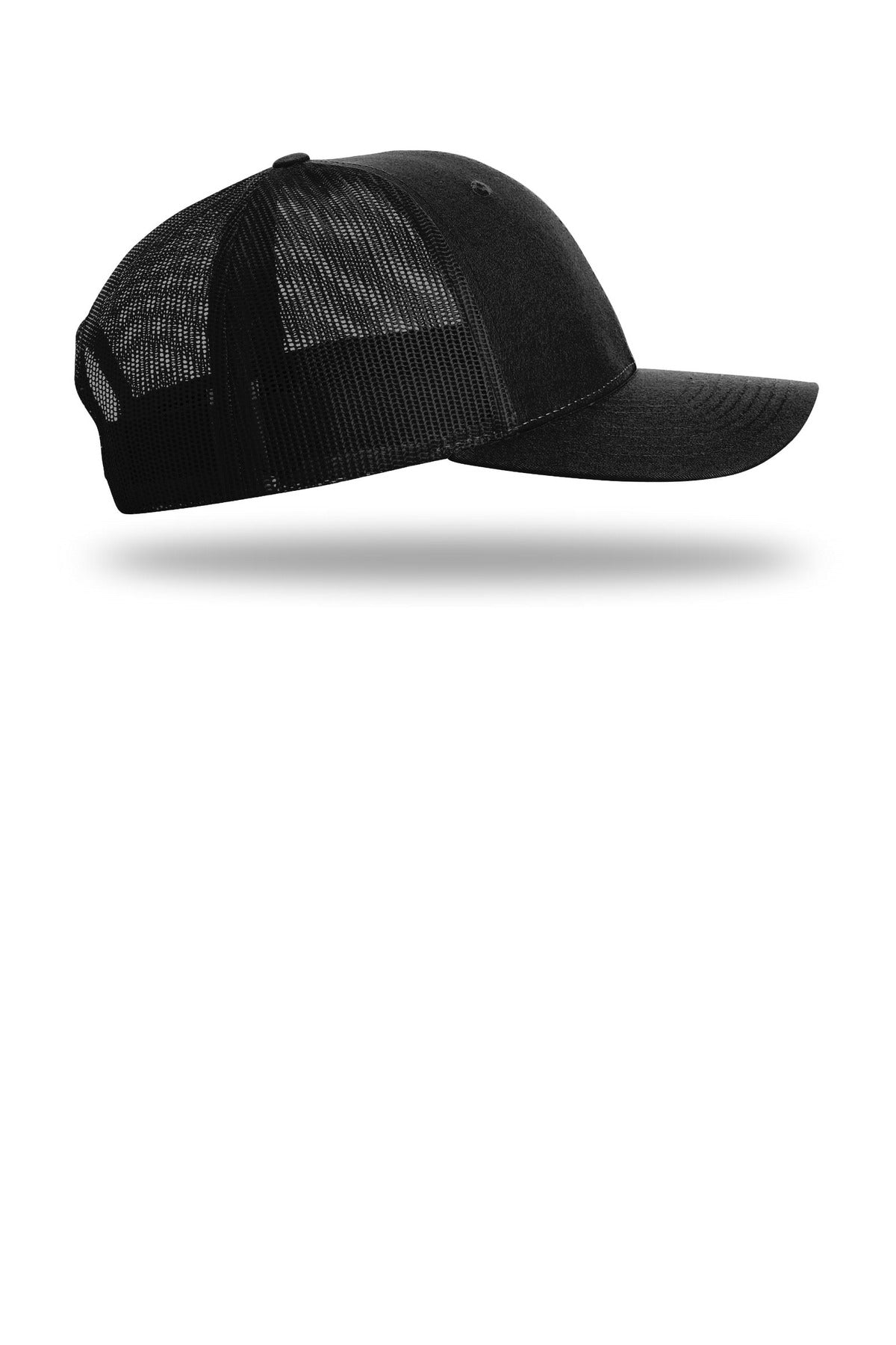 Black Richardson Low Pro Trucker 115