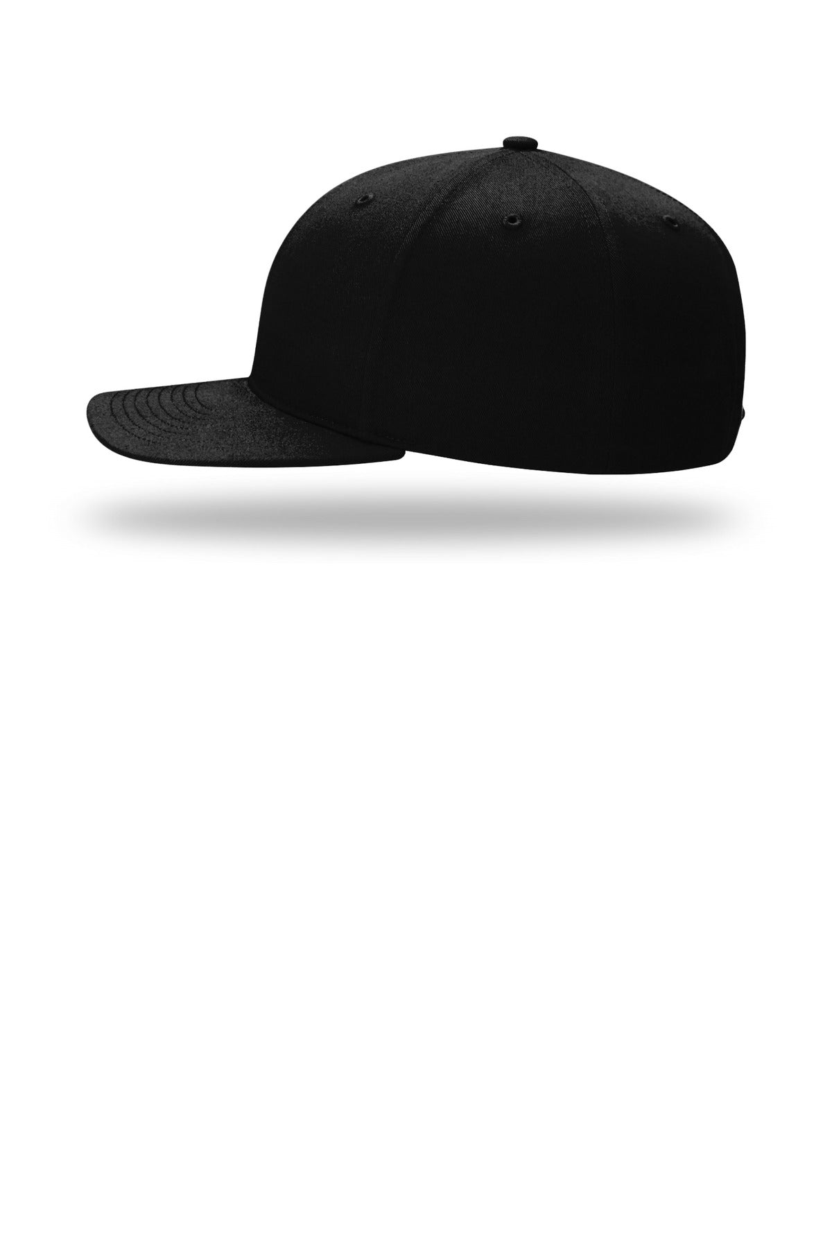 Black Richardson Solid Twill Trucker 312