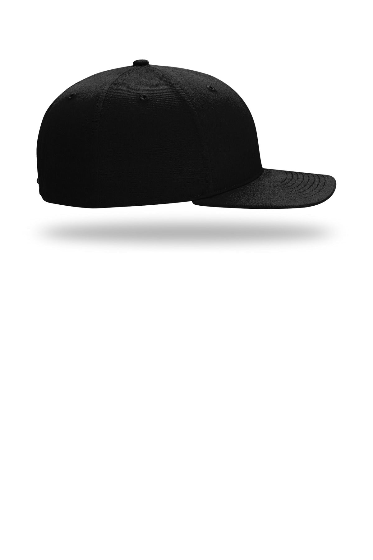 Black Richardson Solid Twill Trucker 312