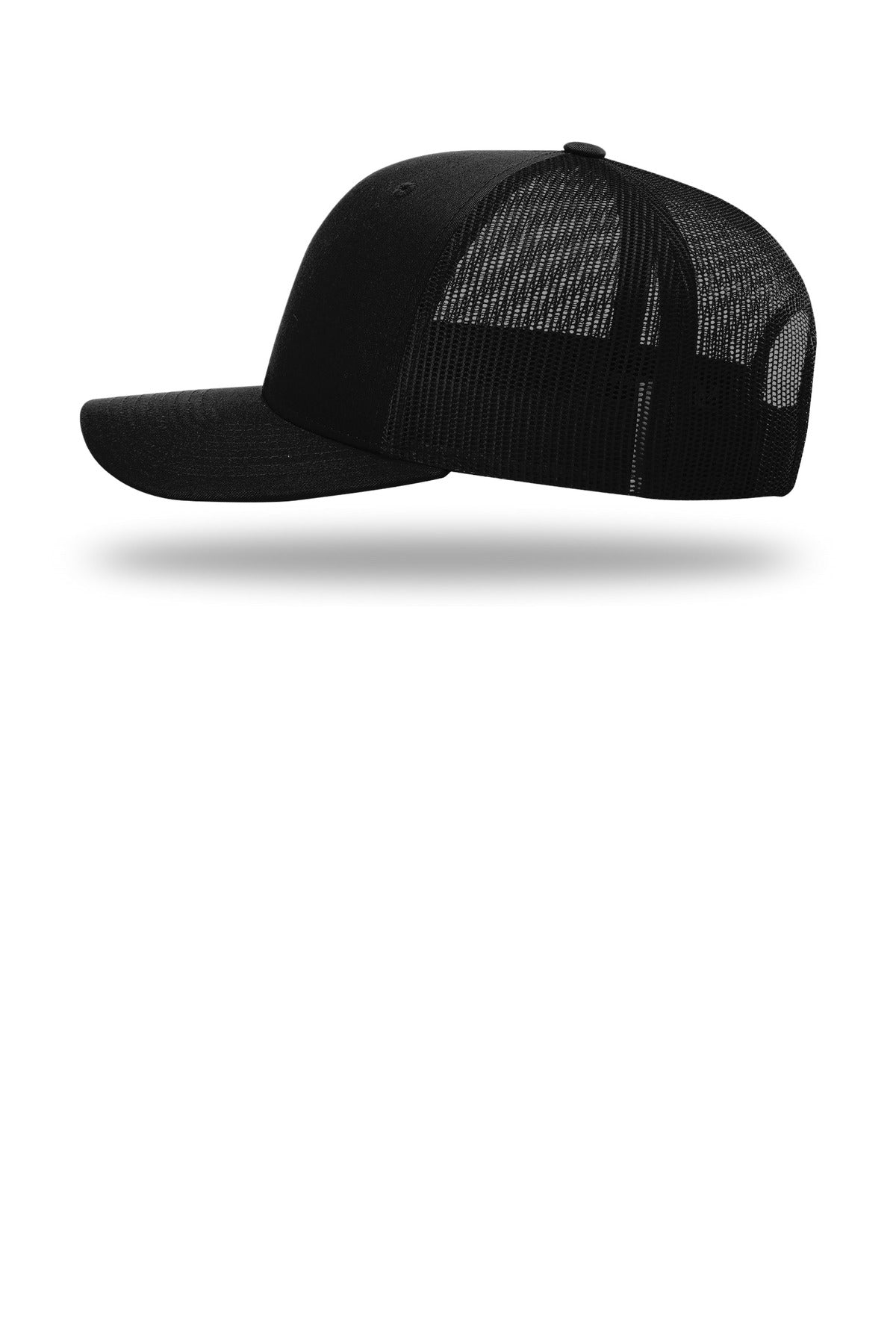 Black Richardson Trucker Cap 112
