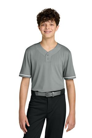 Black Richardson Youth Select 2-Button Baseball Jersey RY7910