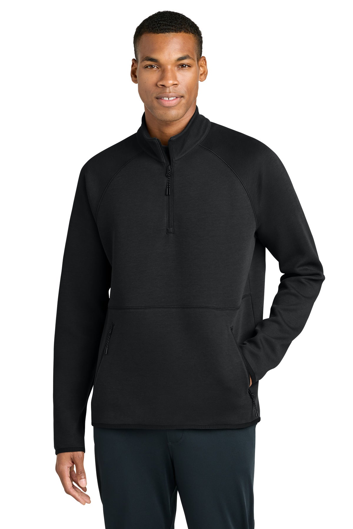 Black Sport-Tek Phenom 1/4-Zip ST841