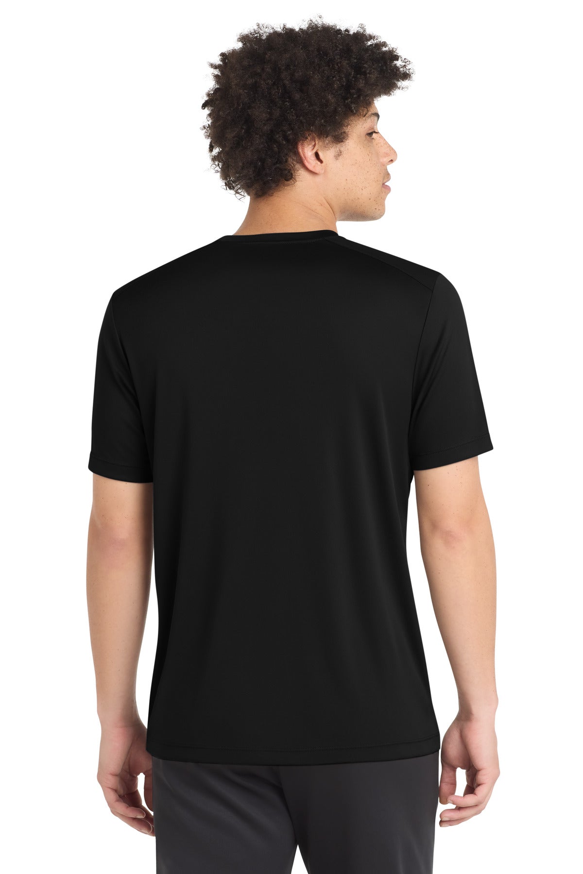 Black Sport-Tek Posi-UV Pro Tee. ST420
