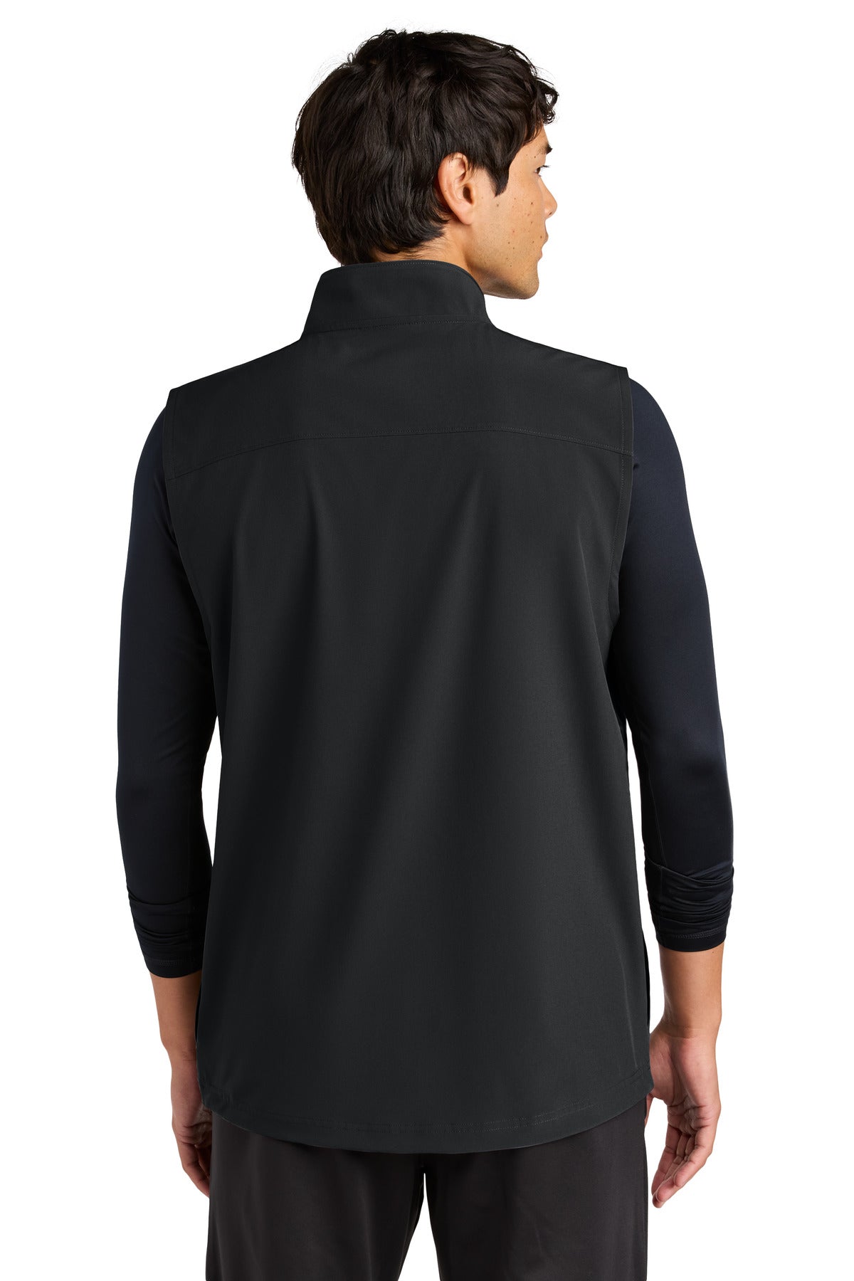 Black Sport-Tek Repeat 1/4-Zip Vest ST487