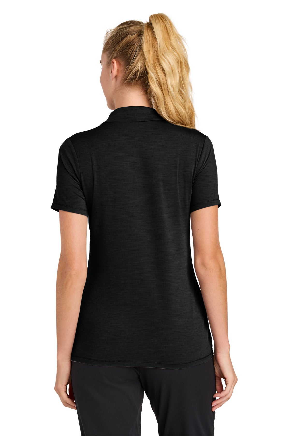 Black Sport-Tek Women's Versa Polo LST490