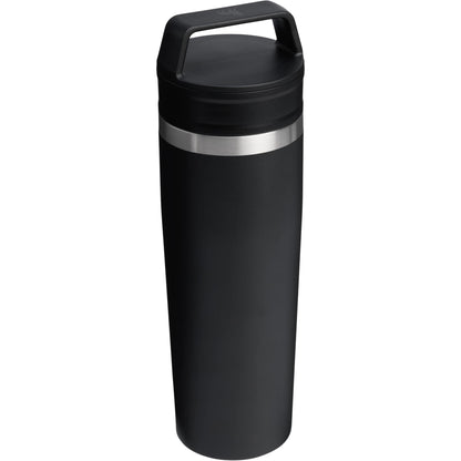 Black Stanley 20OZ CAFE-TO-GO TRAV MUG plain