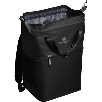 Black Stanley Madeline Mini 20 Can Cooler Backpack plain
