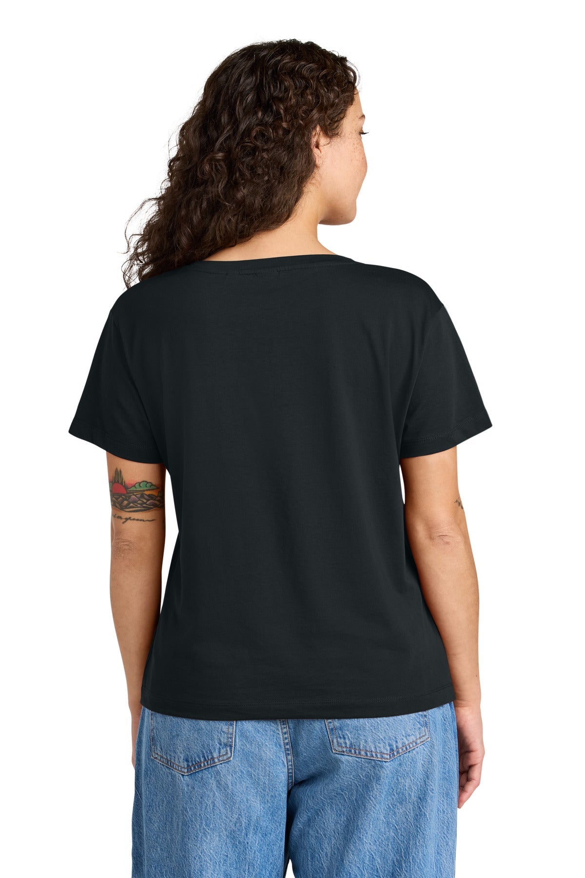 Black Stanley/Stella Women's Stella Serena Scoop Neck Tee SXW008
