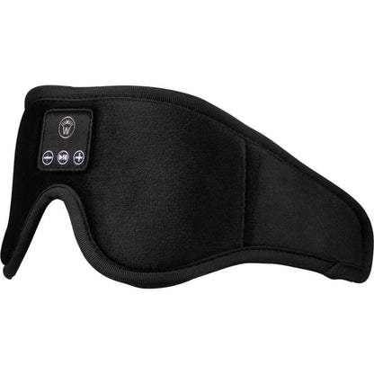 Black Wellable™ Bluetooth Sleep Mask plain
