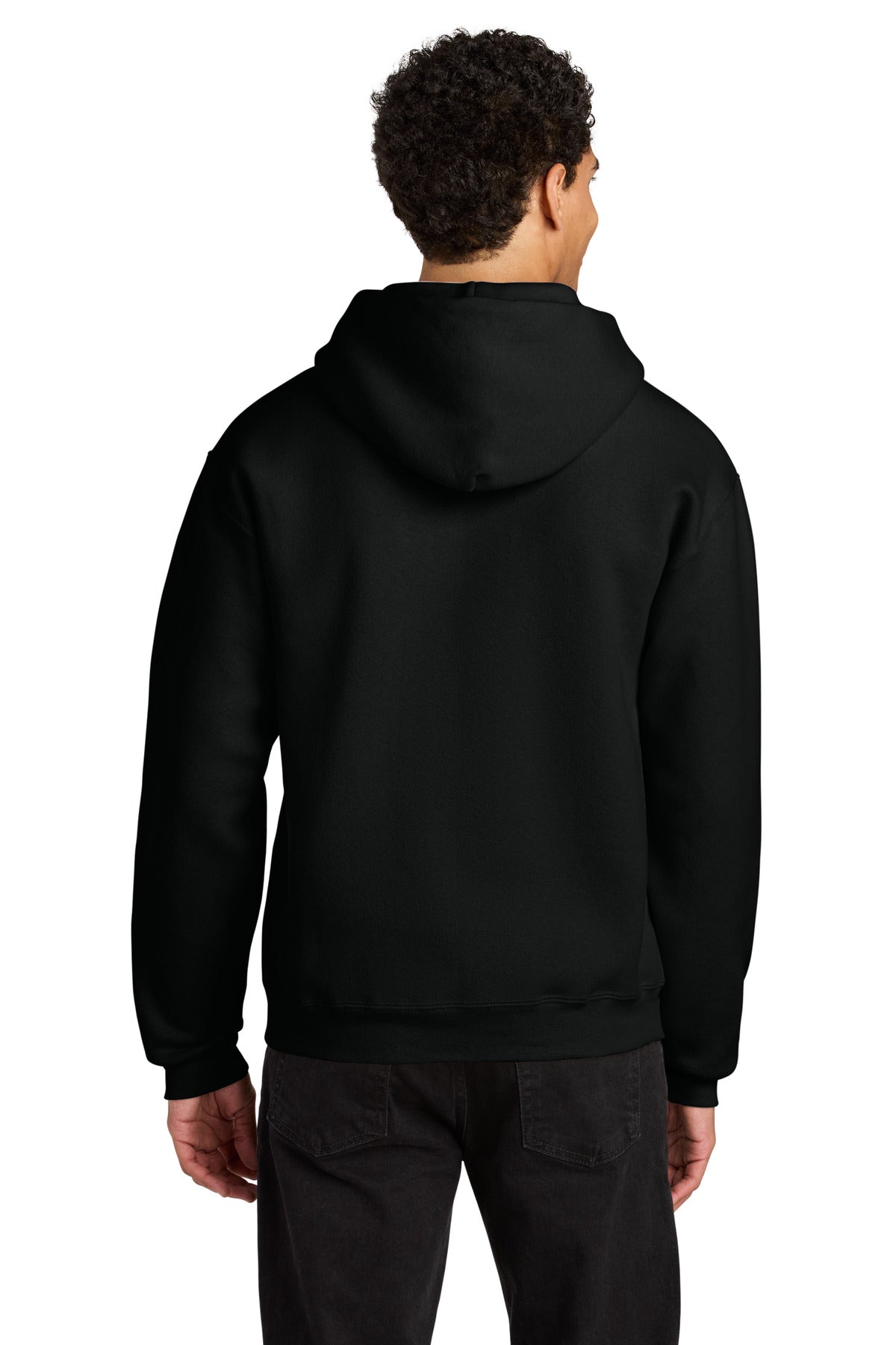 BlackInk Jerzees Rugged Unisex Hooded Sweatshirt H12M