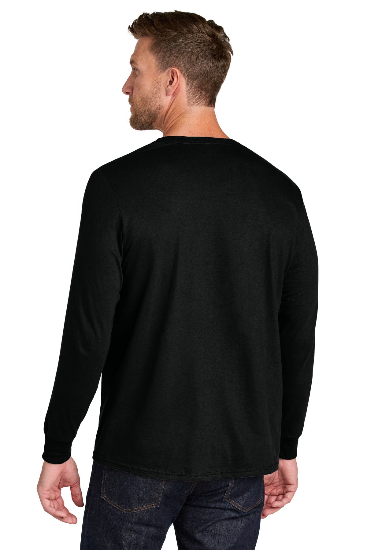 BlackInk Jerzees Ultimate Unisex Ring Spun Long Sleeve T-Shirt IC46L