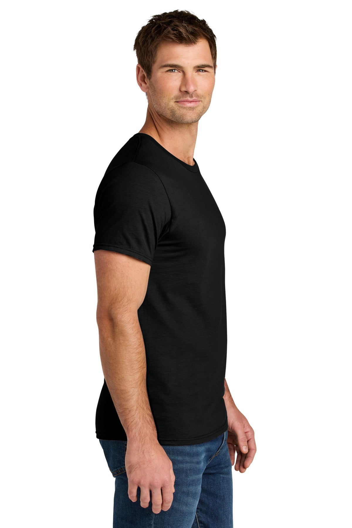 BlackInk Jerzees Ultimate Unisex Ring Spun T-Shirt IC46M
