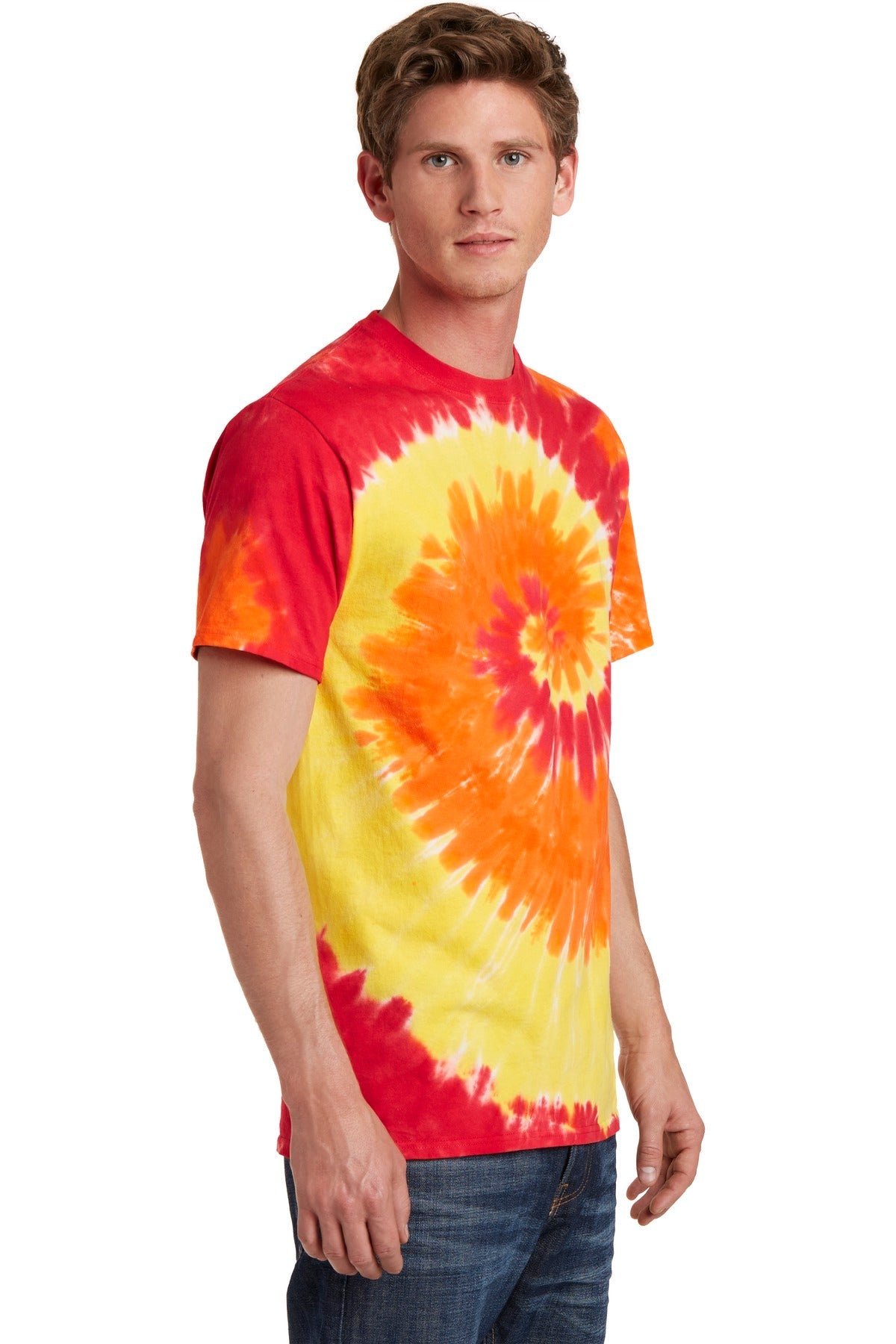 Blaze Rainbow Port & Co Tie-Dye Tee. PC147