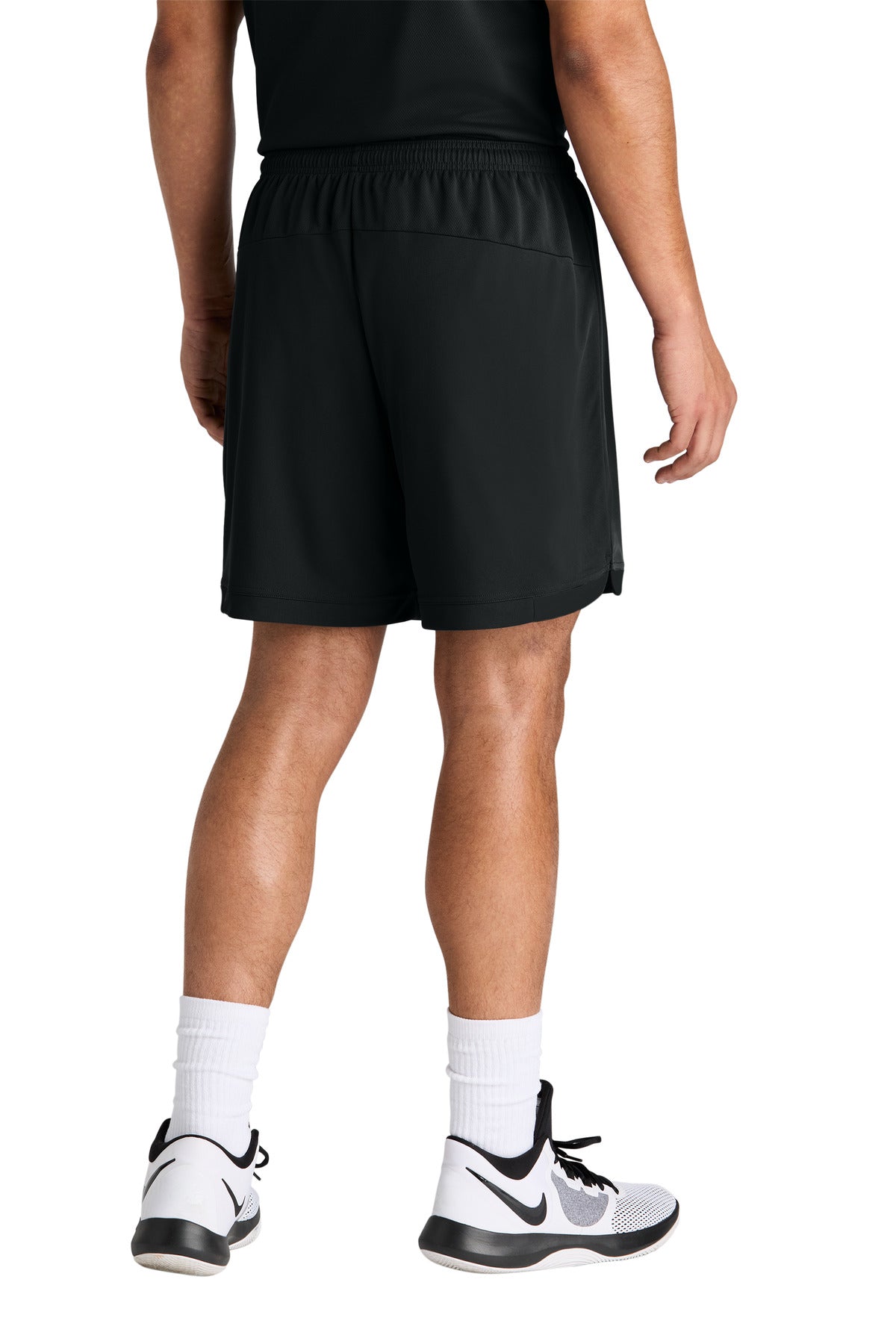 Blk/Blk Sport-Tek Club 7" Short ST442
