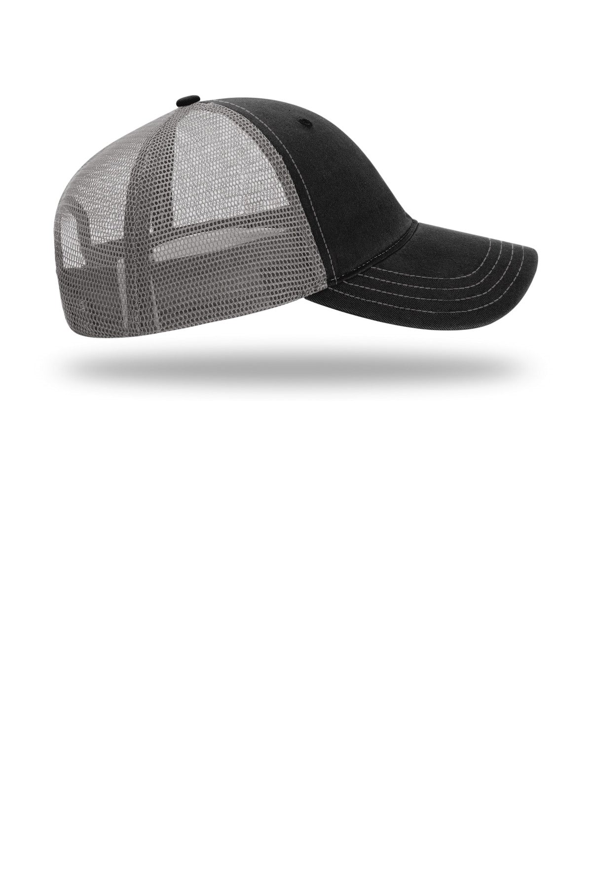 Blk/Char Richardson Garment Washed Trucker 111