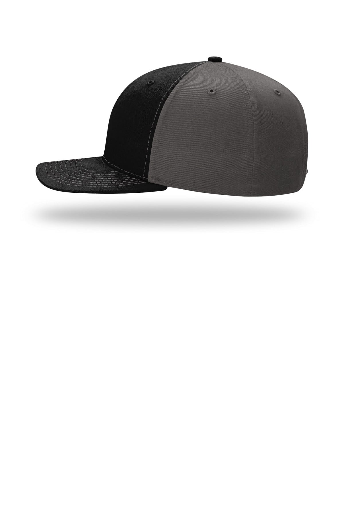 Blk/Char Richardson Solid Twill Trucker 312