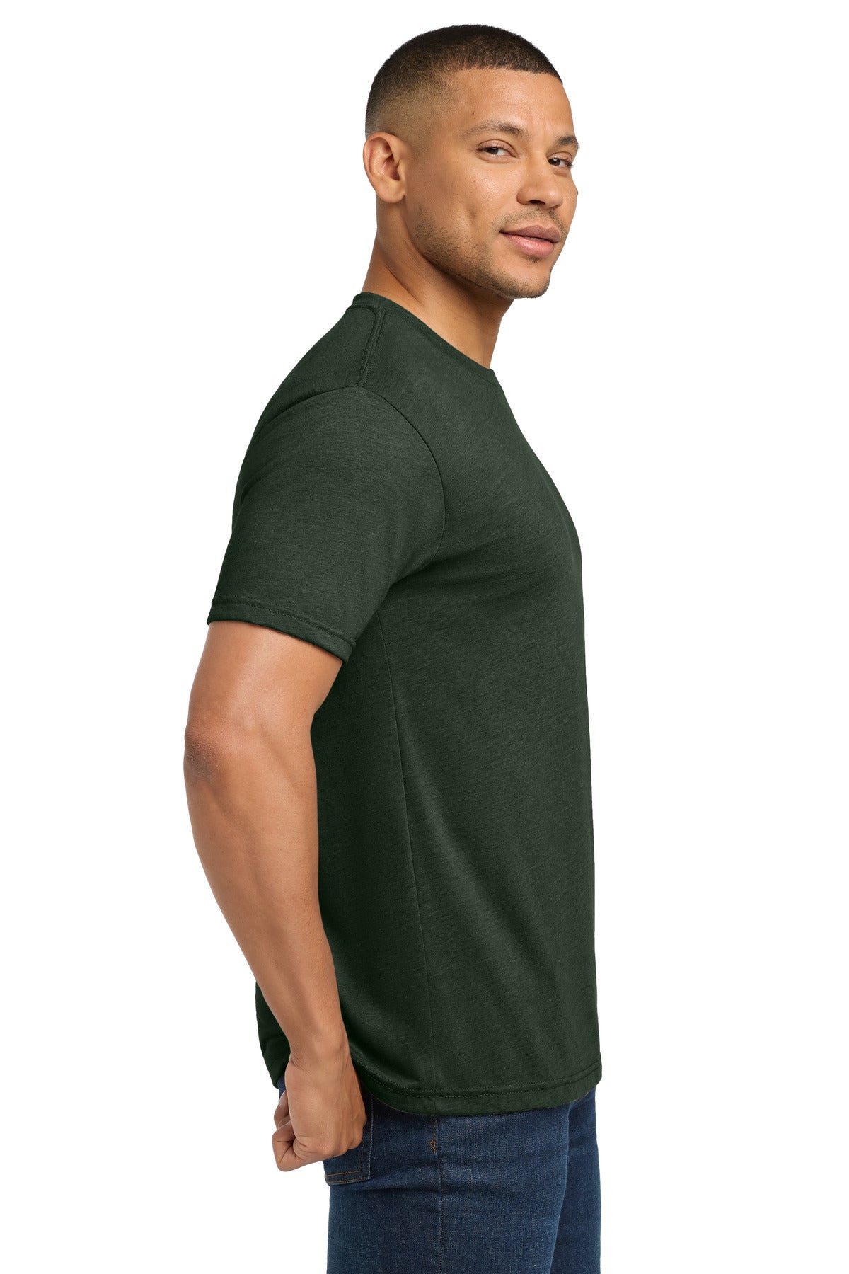 BlkForest Next Level Apparel Adult Tri-Blend Tee. NL6010