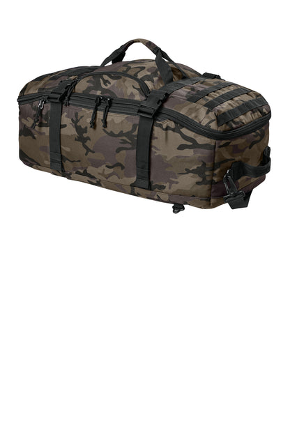 BlkInkCamo CornerStone Tactical Barrel Duffel CSB817