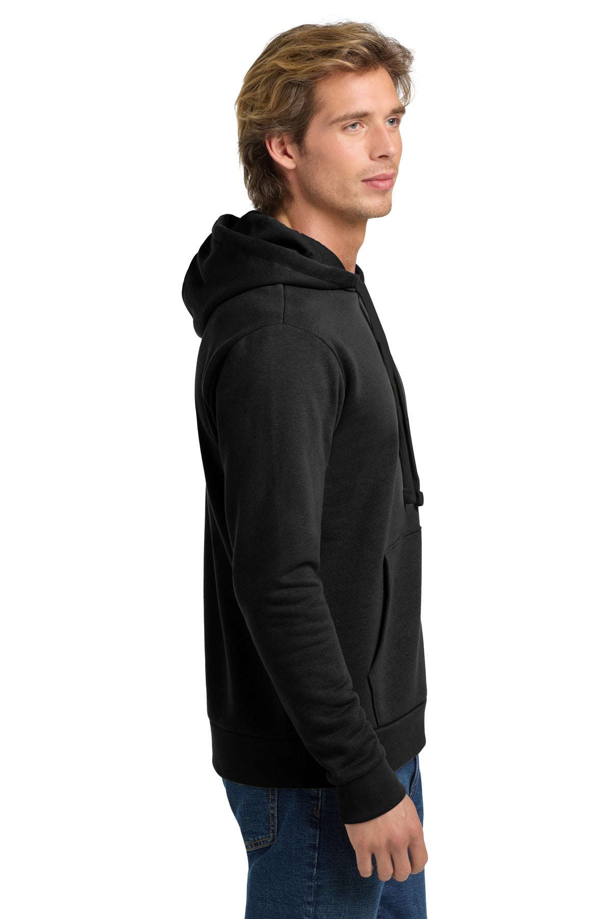 BlkOnBlk Next Level Apparel Adult Santa Barbara Pullover Hoodie. NL9303