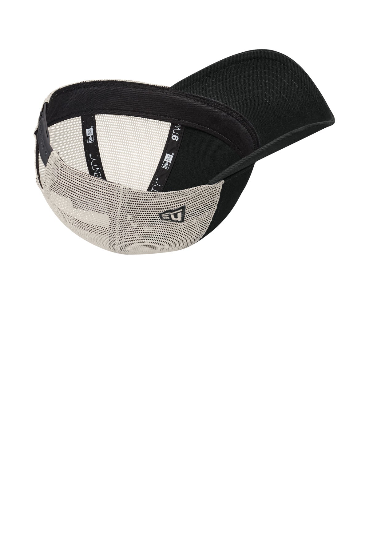 Blk/Stone New Era 9TWENTY Unstructured Mesh Snapback Cap NE215